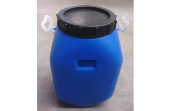 蓝色25L方形塑料桶